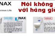 Cách nhận biết bồn cầu Inax chính hãng