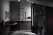 Nội thất phòng tắm màu đen sang trọng và những sai lầm cần tránh khi thiết kế