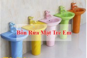 Các mẫu chậu rửa mặt trẻ em, bồn rửa tay cho bé 