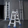 [ DÀY - CỨNG - GIÁ RẺ] Thang Nhôm Trượt Chữ A Rút Gọn DAKITA 