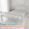 [Đa Dạng Kích Thước] Giường Sắt Kiểu Cách Điệu DAKITA Đen