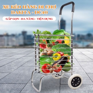 Xe Kéo Hàng Đi Chợ Đa Năng Dakita DC40