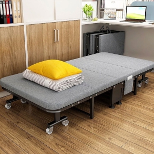 [Đa Dạng Kích Thước] Giường Ngủ Có Nệm Xếp Gọn Đa Năng DKB - Khung Thép Dày Chắc Chắn