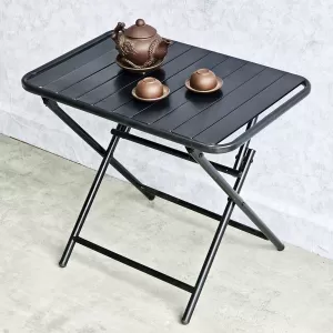Bàn Sắt Xếp Gọn Cafe Ngoài Trời - Dùng Làm Bàn Camping