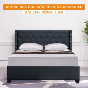 Giường Ngủ Bọc Nệm Dakita Cao Cấp DKN-240XD [1m8x2m]